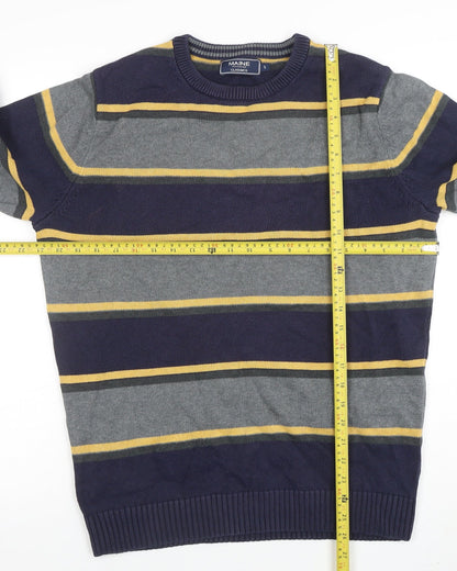 Mens UK Size S Maine New England Multicoloured Pullover Jumper