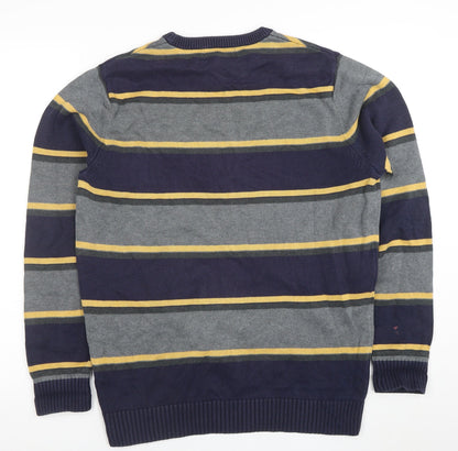 Mens UK Size S Maine New England Multicoloured Pullover Jumper