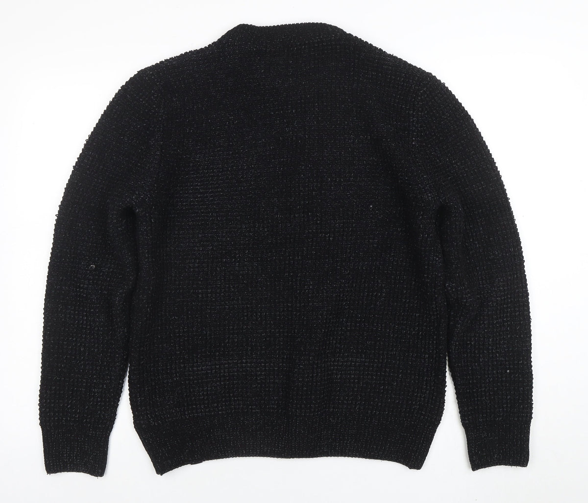 Mens UK Size M NEXT Black Pullover Jumper
