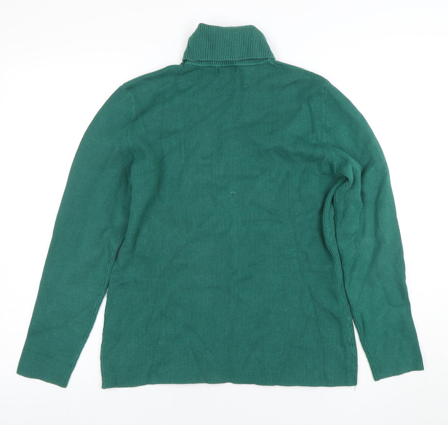 Womens UK Size L Oasis Green Pullover Jumper