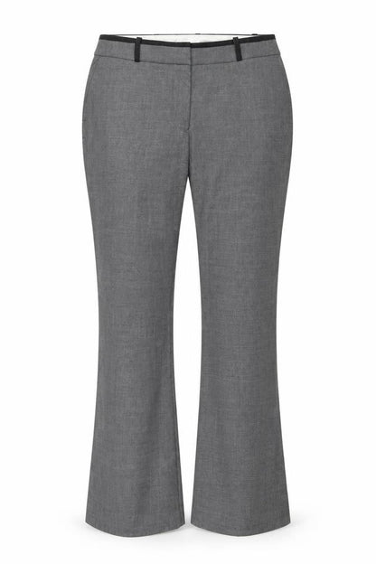 Womens UK Size 12 H&M Classic Fit Dress Pants Grey Trousers