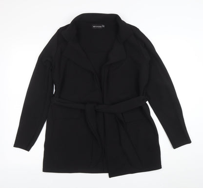 Womens UK Size 12 PRETTYLITTLETHING Black Basic Jacket