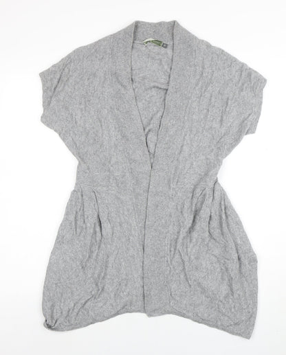 Womens UK Size 10 Mint Velvet Grey Cardigan Jumper