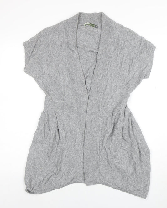 Womens UK Size 10 Mint Velvet Grey Cardigan Jumper