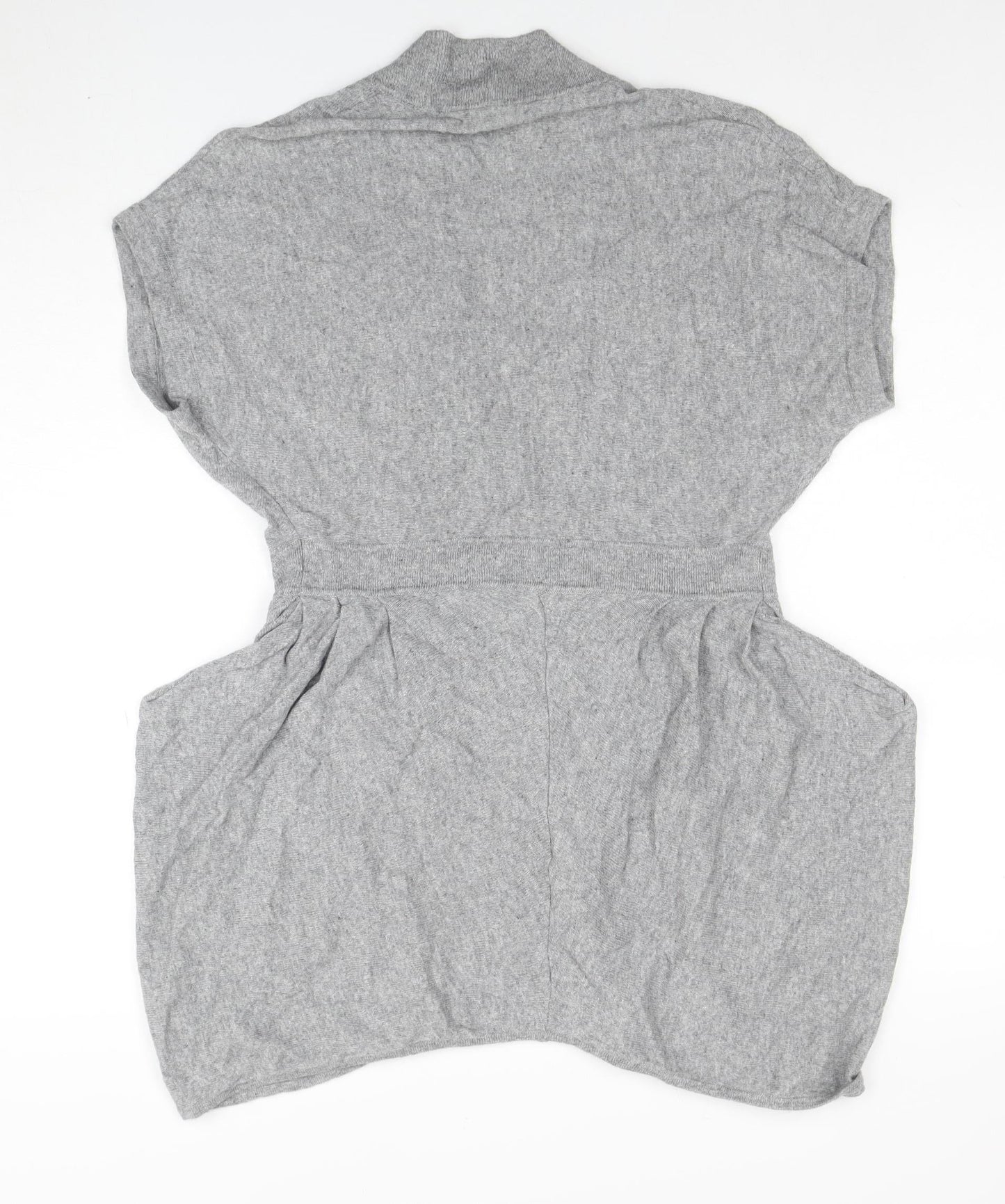 Womens UK Size 10 Mint Velvet Grey Cardigan Jumper