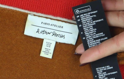 Womens UK Size M A.P.C. (Atelier de Production et de Création) Brown Pullover Ju