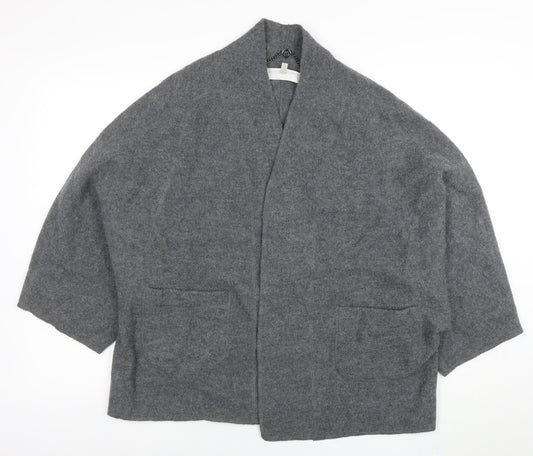 Womens UK Size S Fenwright Manson Grey Cardigan Jumper