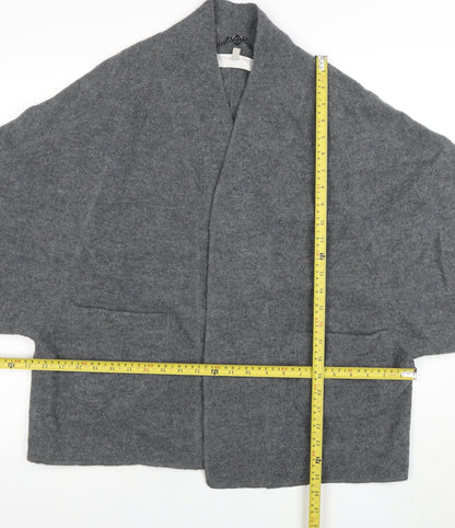 Fenn Wright Manson Women's Grey Wool Knit Open Cardigan S