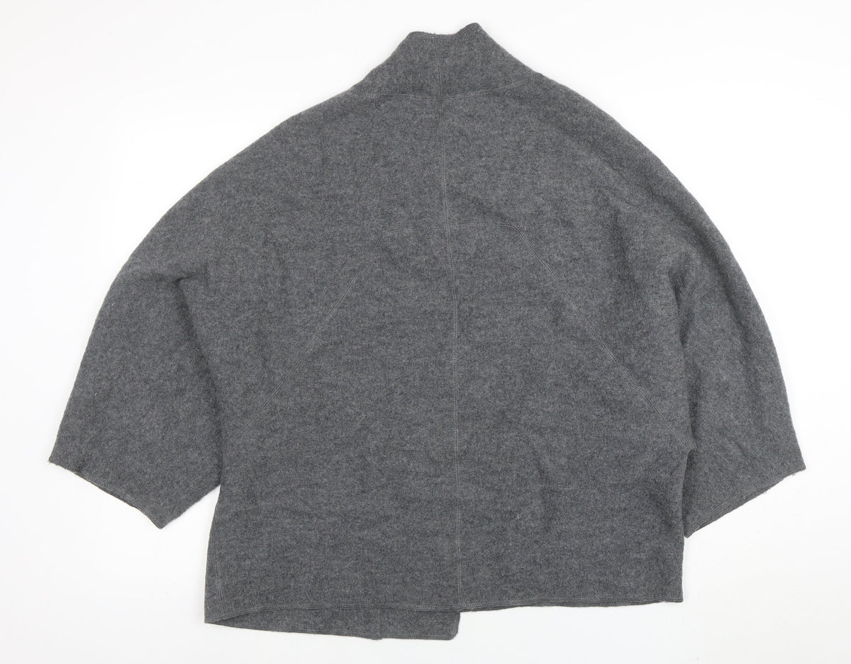Fenn Wright Manson Women's Grey Wool Knit Open Cardigan S