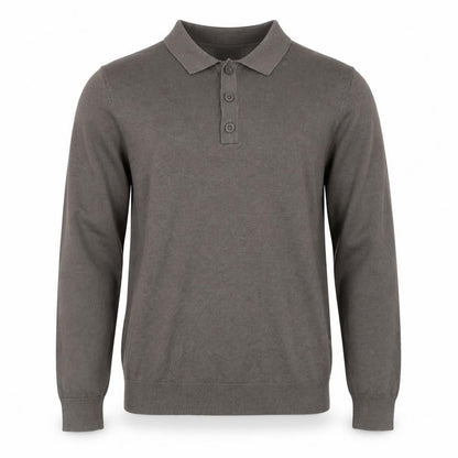 Mens UK Size L Massimo Dutti Grey Henley Jumper