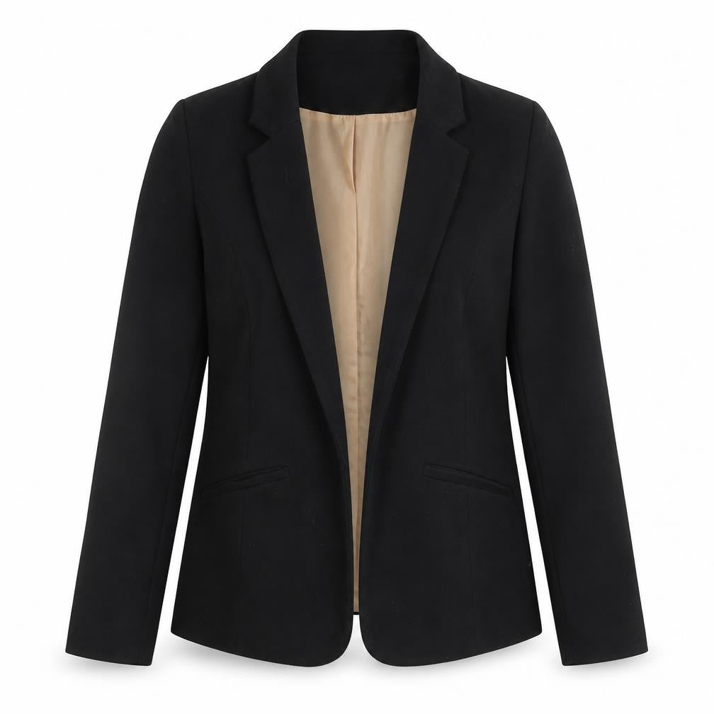 Womens UK Size 8 Oasis Regular Black Blazer