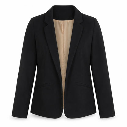 Womens UK Size 8 Oasis Regular Black Blazer