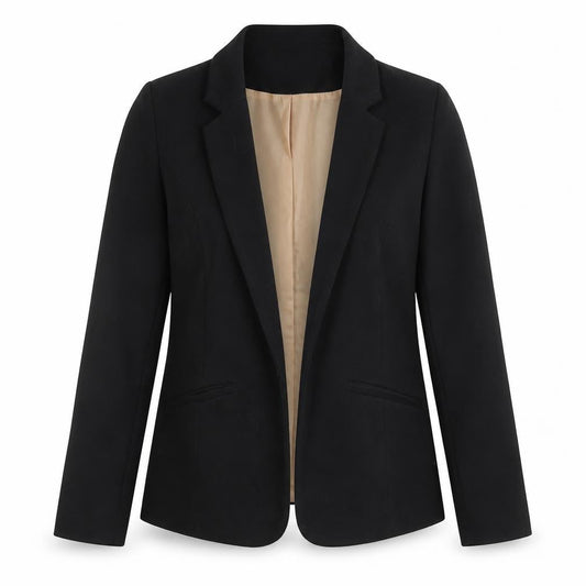 Womens UK Size 8 Oasis Regular Black Blazer