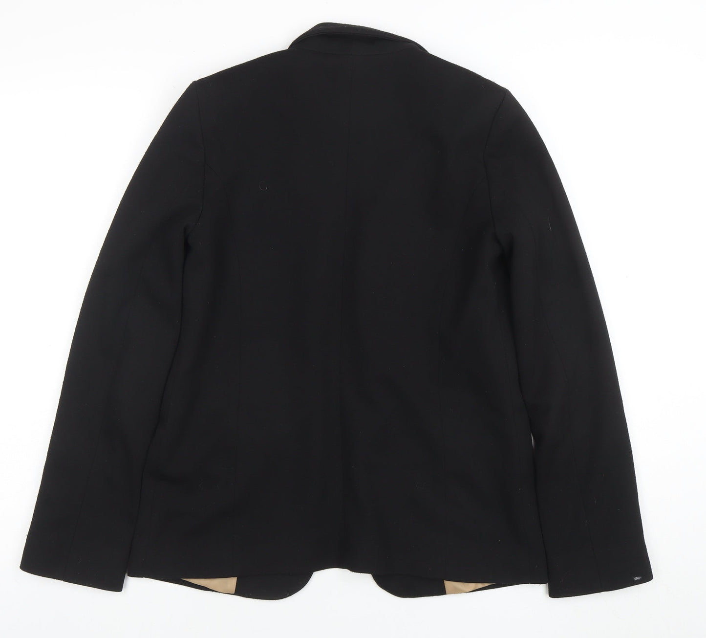 Womens UK Size 8 Oasis Regular Black Blazer