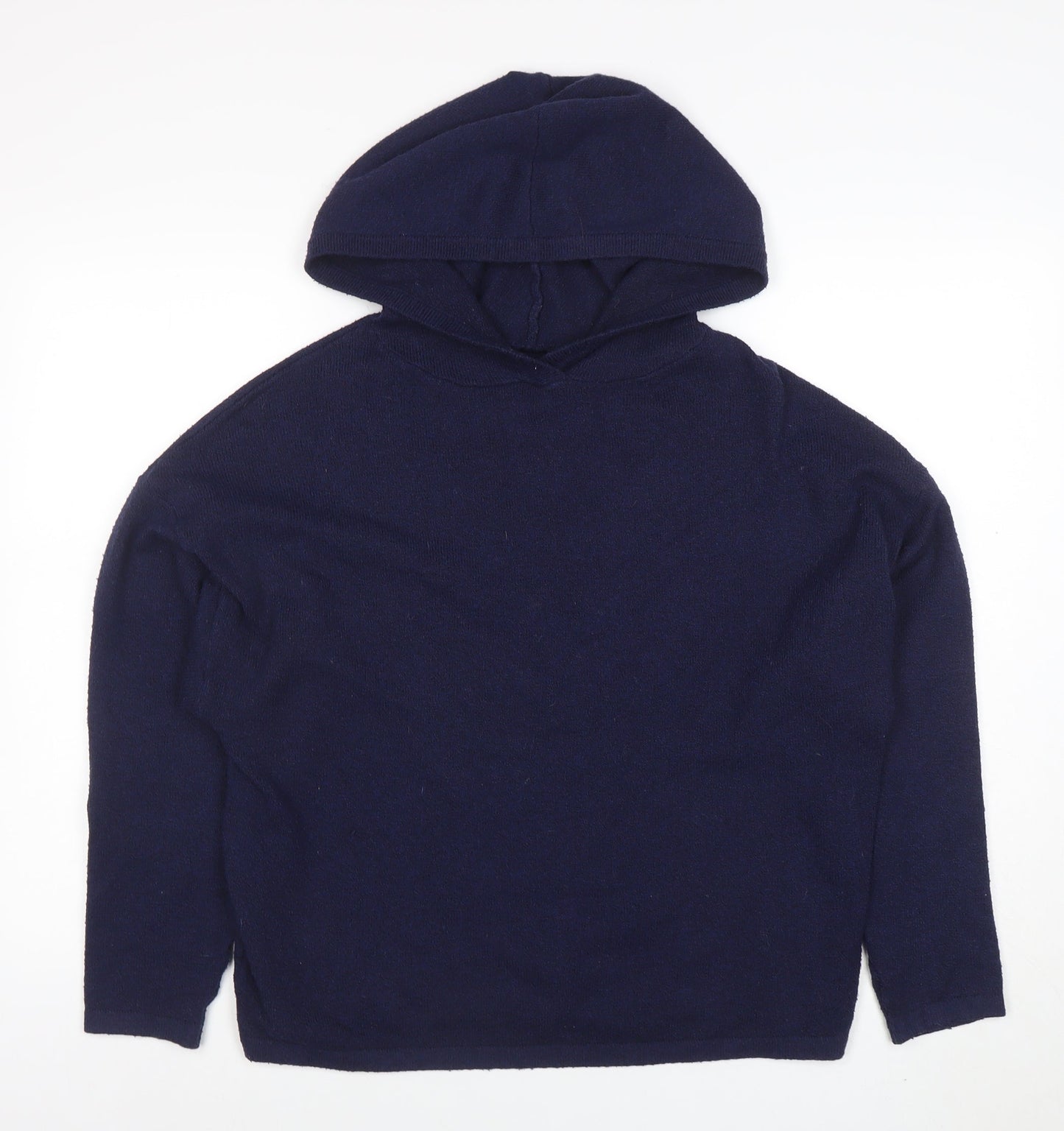 Womens UK Size 8 Jack Wills Blue Pullover Hoodie