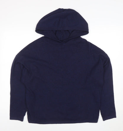 Womens UK Size 8 Jack Wills Blue Pullover Hoodie