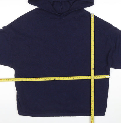 Womens UK Size 8 Jack Wills Blue Pullover Hoodie