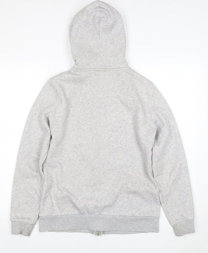 Womens UK Size 12 PUMA Grey Full Zip Hoodie
