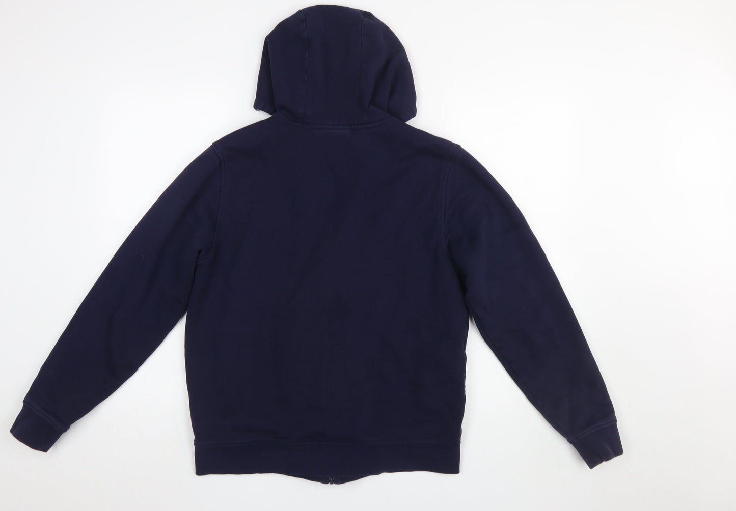 Womens UK Size M Lacoste Blue Full Zip Hoodie