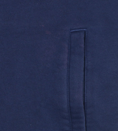 Womens UK Size M Lacoste Blue Full Zip Hoodie