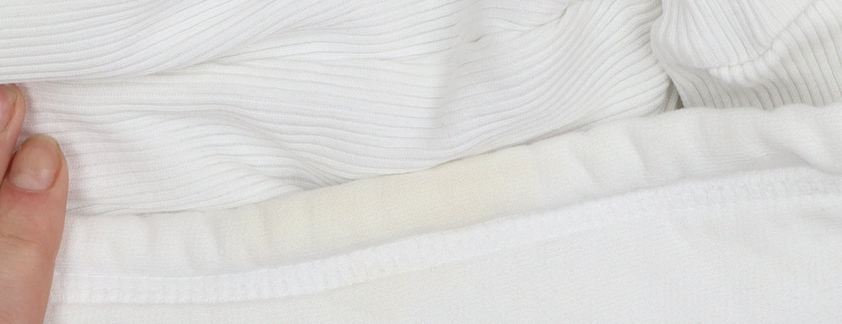 Mens UK Size M Superdry White Pullover Hoodie