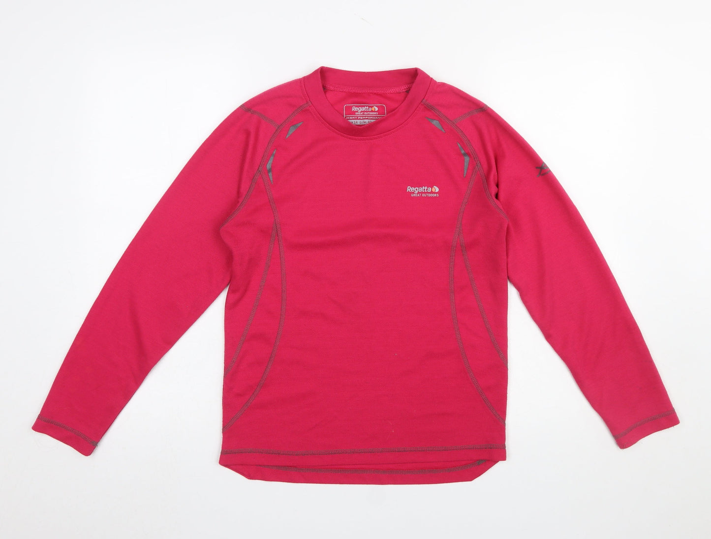 Womens UK Size 14 Regatta Pink Basic T-Shirt