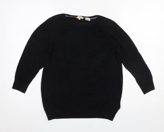 Womens UK Size L Levi's Black Pullover Jumper