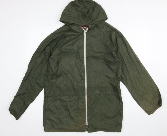 Mens UK Size 34 Regatta Green Rain Coat
