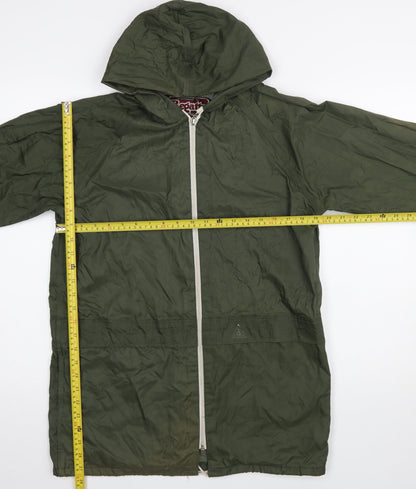 Mens UK Size 34 Regatta Green Rain Coat