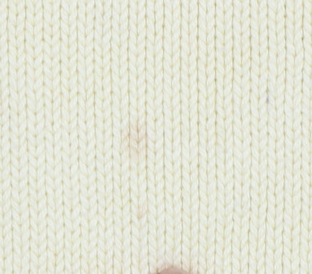 Marks & Spencer Women’s Beige Cotton Crew Neck Jumper Size 12