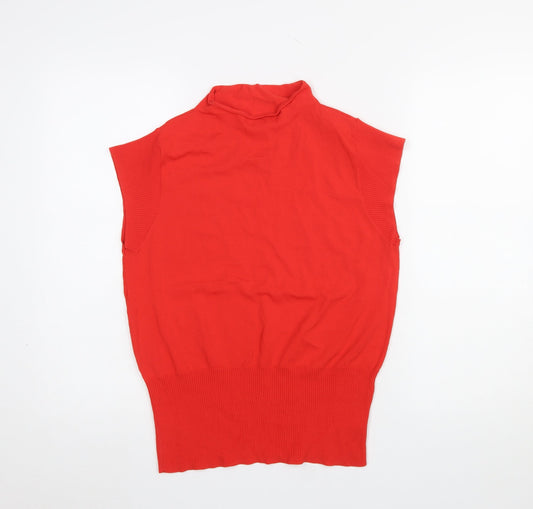 Womens UK Size 14 NEXT Red Pullover Jumper