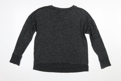 Marks and Spencer Women’s Grey Bonjour Long Sleeve Pyjama Top Size 12