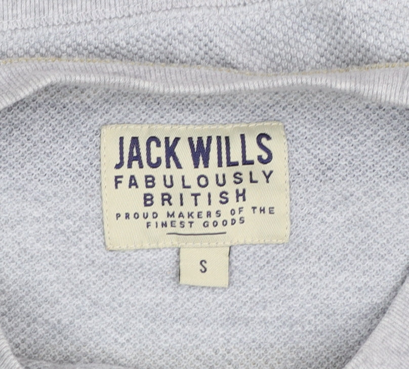 Mens UK Size S Jack Wills Grey Pullover Sweatshirt