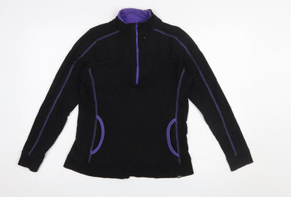 Womens UK Size 8 BAM Black Pullover Sweatshirt