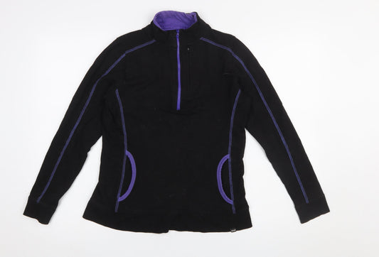 Womens UK Size 8 BAM Black Pullover Sweatshirt