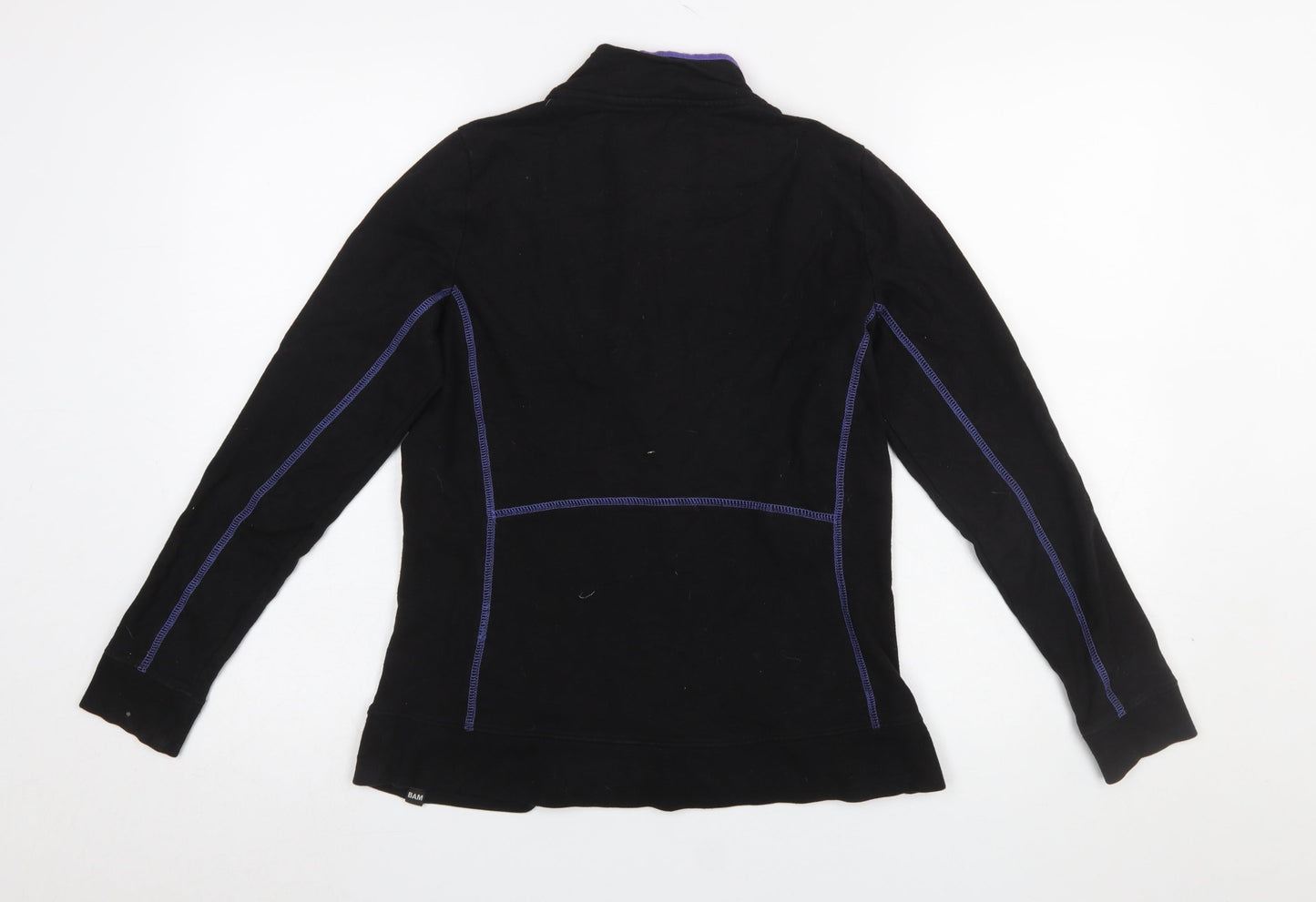 Womens UK Size 8 BAM Black Pullover Sweatshirt