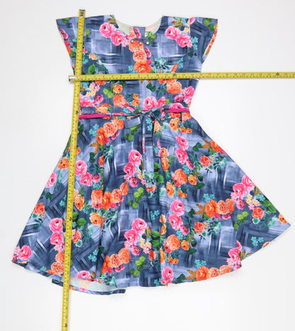 Womens UK Size 32 Dears Fit & Flare Dress