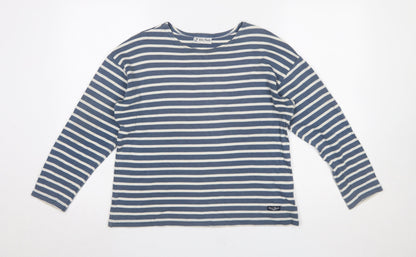 Womens UK Size L Wins Nautic Blue Basic T-Shirt