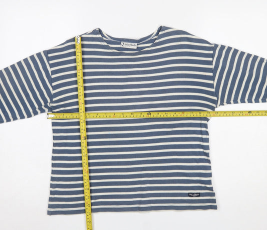 Womens UK Size L Wins Nautic Blue Basic T-Shirt