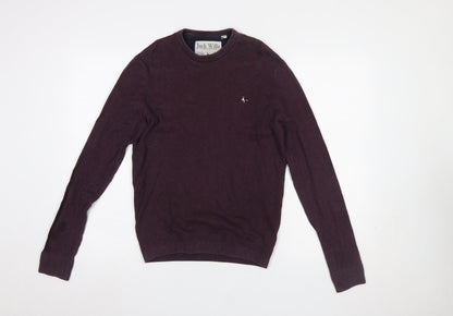 Mens UK Size XS Jack Wills Purple Pullover Jumper