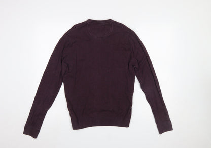Mens UK Size XS Jack Wills Purple Pullover Jumper