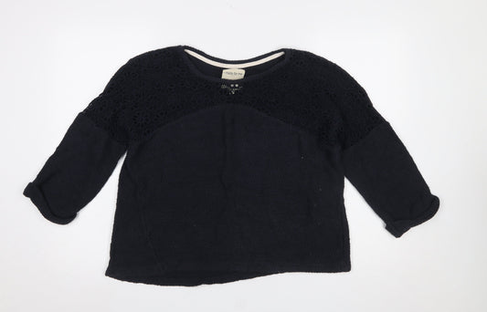 Womens UK Size 16 NEXT Black Pullover Jumper