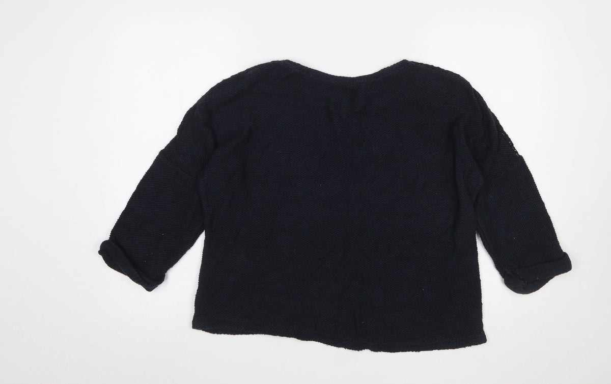 Womens UK Size 16 NEXT Black Pullover Jumper