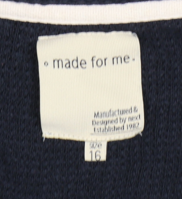 Womens UK Size 16 NEXT Black Pullover Jumper