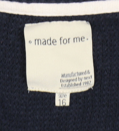 Womens UK Size 16 NEXT Black Pullover Jumper