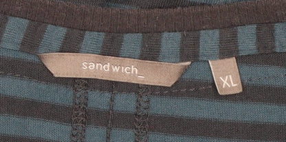 Womens UK Size XL Sandwich Bodycon Dress