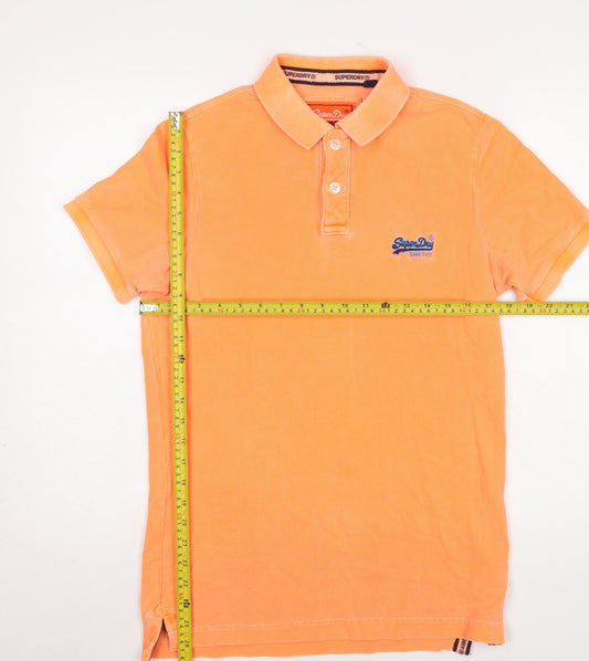 Mens UK Size S Superdry Cotton Polo Shirt