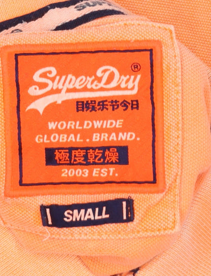 Mens UK Size S Superdry Cotton Polo Shirt