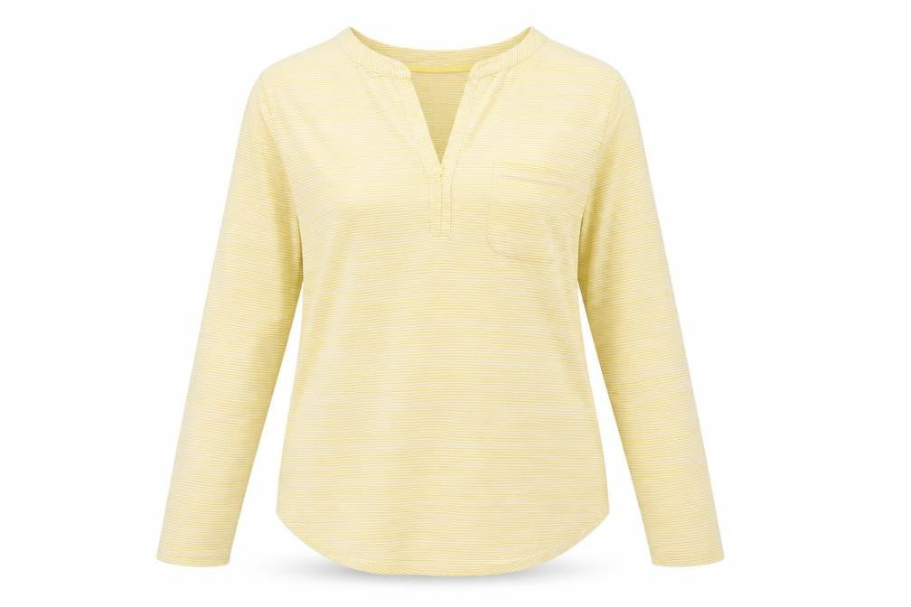Womens UK Size 10 Jasper Conran Yellow Tunic Blouse