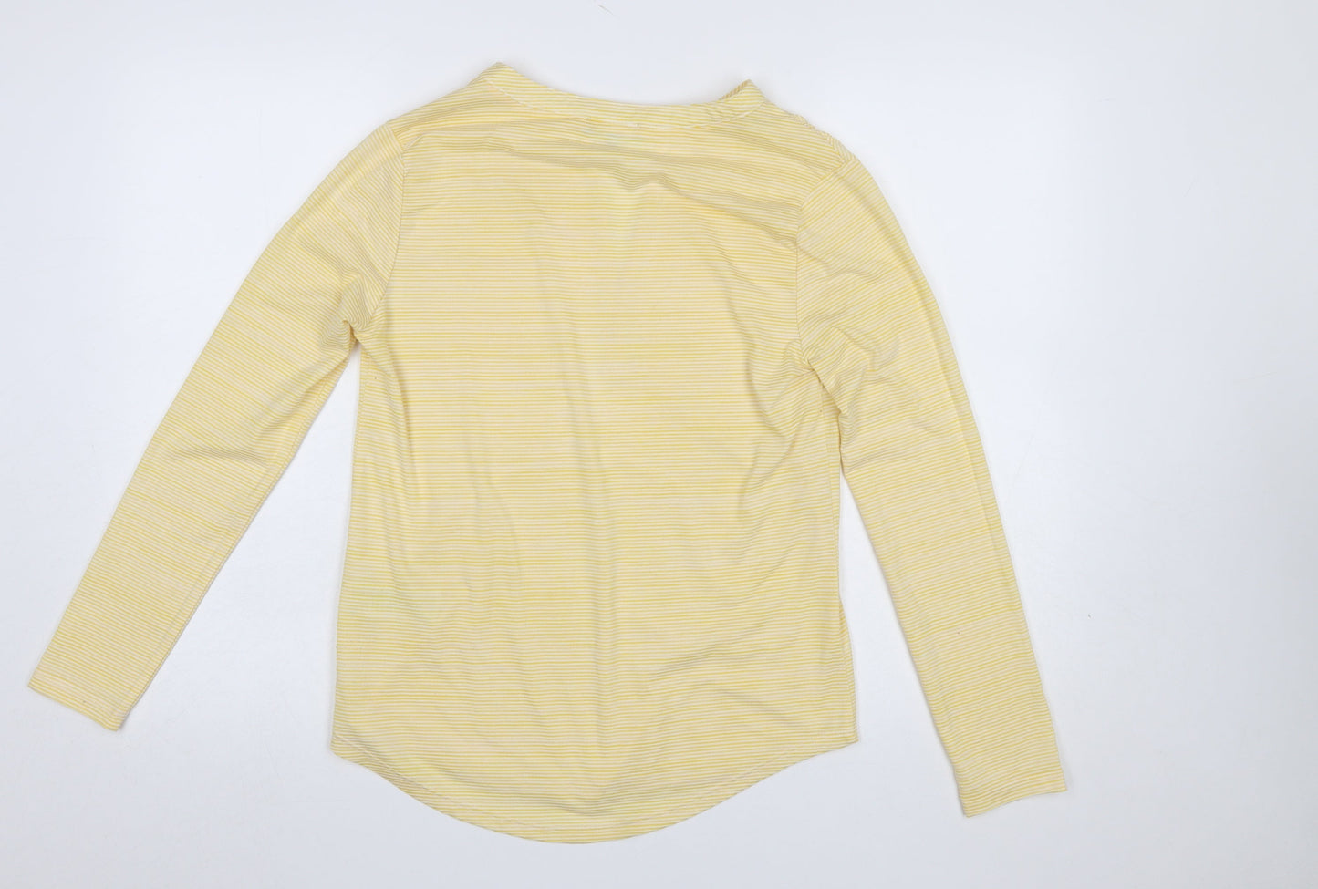 Womens UK Size 10 Jasper Conran Yellow Tunic Blouse